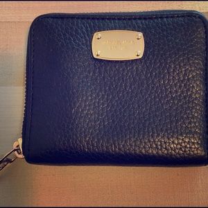 Authentic Michael Kors small zip wallet